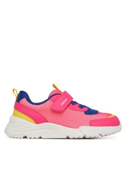Sneakersy Geox J Loftus J55M2A 011BC C8LK4 S Różowy ze sklepu eobuwie.pl w kategorii Buty sportowe dziecięce - zdjęcie 181325023
