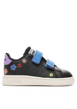 Sneakersy adidas Advantage Shoes Kids IE7457 Czarny ze sklepu eobuwie.pl w kategorii Trampki dziecięce - zdjęcie 181325433