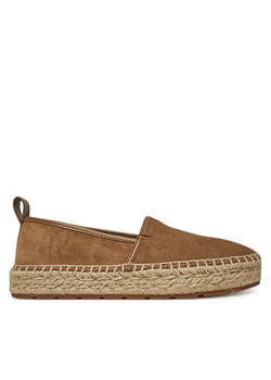 Espadryle MICHAEL Michael Kors Elias 42S5ELFP1S Brązowy ze sklepu eobuwie.pl w kategorii Espadryle damskie - zdjęcie 181325641