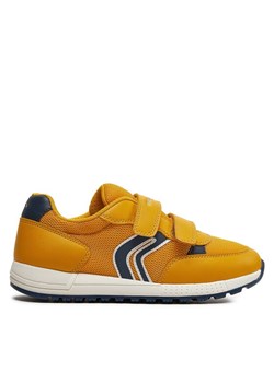 Sneakersy Geox J Alben Boy J459EC 01454 C2PF4 D Żółty ze sklepu eobuwie.pl w kategorii Buty sportowe dziecięce - zdjęcie 181325772