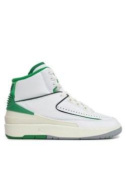 Sneakersy Nike Air Jordan 2 Retro (GS) DQ8562 103 Biały ze sklepu eobuwie.pl w kategorii Buty sportowe dziecięce - zdjęcie 181325774