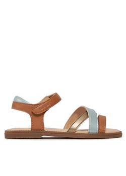 Sandały Geox J Sandal Karly Girl J5235D 054AJ C5BF3 S Beżowy ze sklepu eobuwie.pl w kategorii Sandały dziecięce - zdjęcie 181325822