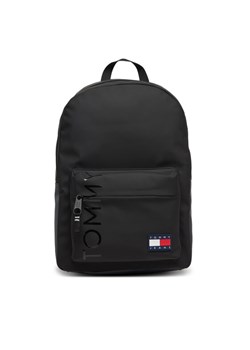 Plecak Tommy Jeans Tjm Daily + Dome Backpack AM0AM13274 Czarny ze sklepu eobuwie.pl w kategorii Plecaki - zdjęcie 181326281