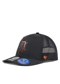 Czapka z daszkiem 47 Brand MLB Detroit Tigers Volcanic ’47 TRUCKER B-VOLCT09BBP Czarny ze sklepu eobuwie.pl w kategorii Czapki z daszkiem męskie - zdjęcie 181326430