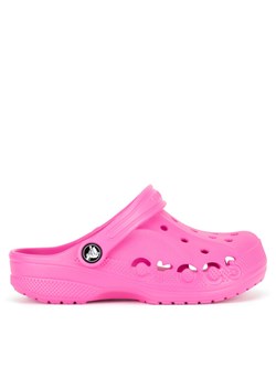 Klapki Crocs BAYA CLOG K 207013-6QQ Różowy ze sklepu eobuwie.pl w kategorii Klapki dziecięce - zdjęcie 181326481