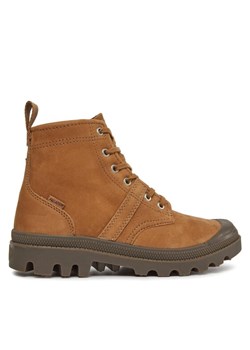 Trapery Palladium Pallabrousse Hi Wp 77983-257-M Brązowy ze sklepu eobuwie.pl w kategorii Workery damskie - zdjęcie 181326540