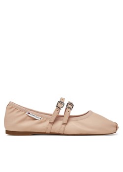 Baleriny Tommy Jeans Ballerina EN0EN02720 Różowy ze sklepu eobuwie.pl w kategorii Balerinki - zdjęcie 181326582