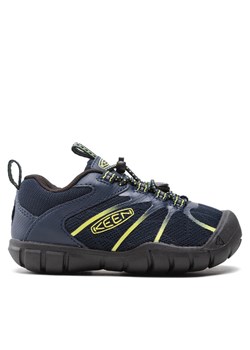 Trekkingi Keen Chandler 2 Cnx 1026498 Granatowy ze sklepu eobuwie.pl w kategorii Buty trekkingowe dziecięce - zdjęcie 181326632