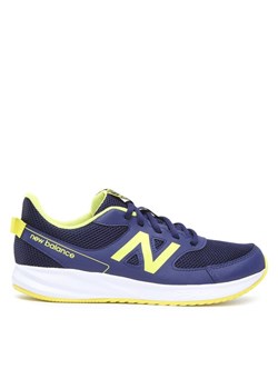 Sneakersy New Balance YK570BY3 Granatowy ze sklepu eobuwie.pl w kategorii Buty sportowe dziecięce - zdjęcie 181326724
