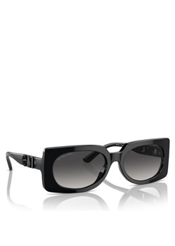 Okulary przeciwsłoneczne Michael Kors Bordeaux 0MK2215 30058G Czarny ze sklepu eobuwie.pl w kategorii Okulary przeciwsłoneczne damskie - zdjęcie 181326733
