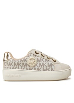Sneakersy MICHAEL KORS KIDS MK101062 Beżowy ze sklepu eobuwie.pl w kategorii Trampki dziecięce - zdjęcie 181326851