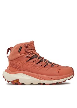 Trekkingi Hoka Kaha 2 Gtx GORE-TEX 1123156 Pomarańczowy ze sklepu eobuwie.pl w kategorii Buty trekkingowe damskie - zdjęcie 181326871
