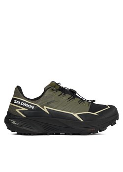 Buty do biegania Salomon Thundercross GORE-TEX L47383400 Zielony ze sklepu eobuwie.pl w kategorii Buty sportowe męskie - zdjęcie 181326911