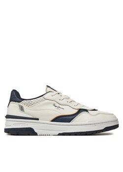 Sneakersy Pepe Jeans PMS00029 Biały ze sklepu eobuwie.pl w kategorii Buty sportowe męskie - zdjęcie 181326930