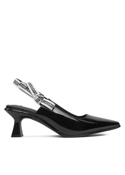 Sandały KARL LAGERFELD Panache II KL30808A Czarny ze sklepu eobuwie.pl w kategorii Czółenka - zdjęcie 181326963