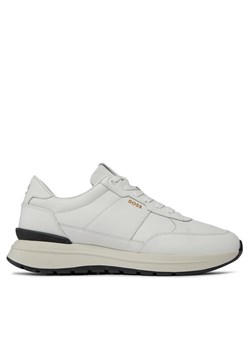 Sneakersy Boss Jace Runn 50512264 Biały ze sklepu eobuwie.pl w kategorii Buty sportowe męskie - zdjęcie 181326983