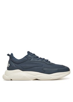 Sneakersy HUGO Leon 50536960 Granatowy ze sklepu eobuwie.pl w kategorii Buty sportowe męskie - zdjęcie 181327170