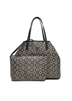 Torebka Guess Vikky II Large Tote HWWR93 18290 Czarny ze sklepu eobuwie.pl w kategorii Torby Shopper bag - zdjęcie 181327270