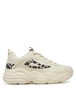 Sneakersy Fila SKYE PLATFORM FFW0591_73168 Beżowy ze sklepu eobuwie.pl w kategorii Buty sportowe damskie - zdjęcie 181327302