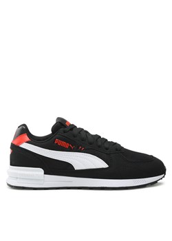 Sneakersy Puma Graviton Jr 381987 11 Czarny ze sklepu eobuwie.pl w kategorii Buty sportowe dziecięce - zdjęcie 181327322