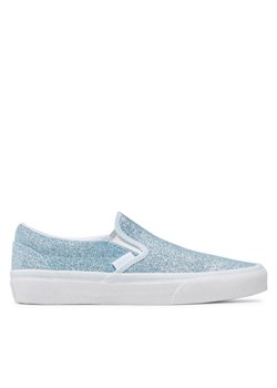 Tenisówki Vans Classic Slip-On VN000XG8B071 Błękitny ze sklepu eobuwie.pl w kategorii Trampki damskie - zdjęcie 181327404