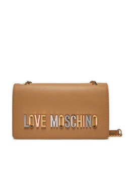 Torebka LOVE MOSCHINO JC4302PP0IKN0226 Brązowy ze sklepu eobuwie.pl w kategorii Kopertówki - zdjęcie 181327464