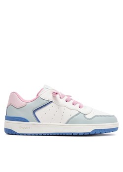 Sneakersy Geox J Washiba Girl J36HXD 054FU C0130 D Biały ze sklepu eobuwie.pl w kategorii Buty sportowe dziecięce - zdjęcie 181327623