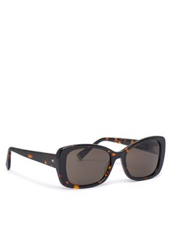 Okulary przeciwsłoneczne Tommy Hilfiger 2225/S 207865 Brązowy ze sklepu eobuwie.pl w kategorii Okulary przeciwsłoneczne damskie - zdjęcie 181327883