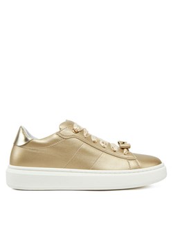 Sneakersy Calvin Klein Jeans Low Cut Lace-Up Sneaker V4A9-83046-1322 S Złoty ze sklepu eobuwie.pl w kategorii Buty sportowe dziecięce - zdjęcie 181327974