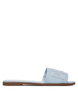 Klapki DKNY Willow K1500528 Niebieski ze sklepu eobuwie.pl w kategorii Klapki damskie - zdjęcie 181328033