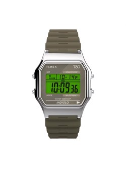 Zegarek Timex T80 TW2V41100 Khaki ze sklepu eobuwie.pl w kategorii Zegarki - zdjęcie 181328040
