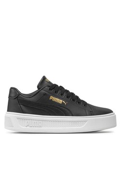 Sneakersy Puma Smash Platform V3 Sleek 389401 02 Czarny ze sklepu eobuwie.pl w kategorii Trampki damskie - zdjęcie 181328110