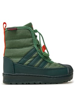 Kozaki adidas Superstar 360 2.0 ID4051 Zielony ze sklepu eobuwie.pl w kategorii Buty zimowe dziecięce - zdjęcie 181328483