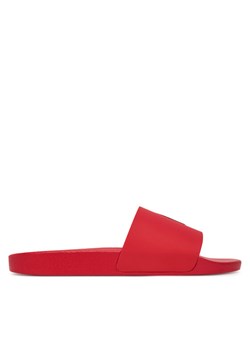 Klapki Polo Ralph Lauren Signature Pony 809961001003 Czerwony ze sklepu eobuwie.pl w kategorii Klapki męskie - zdjęcie 181328533