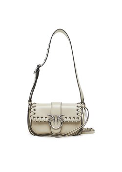 Torebka PINKO Love One Mini Slouchy Fl PE 25 PLTT 104340 A28D Beżowy ze sklepu eobuwie.pl w kategorii Kopertówki - zdjęcie 181328642