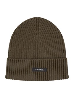 Czapka Calvin Klein Classic K50K512362 Zielony ze sklepu eobuwie.pl w kategorii Czapki zimowe męskie - zdjęcie 181328751