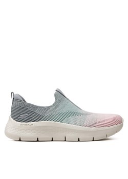 Sneakersy Skechers Go Walk Flex-Cali Sunset 124827/GYMT Szary ze sklepu eobuwie.pl w kategorii Buty sportowe damskie - zdjęcie 181328840