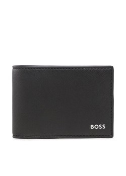 Portfel męski Boss 50485613 Czarny ze sklepu eobuwie.pl w kategorii Portfele męskie - zdjęcie 181329023