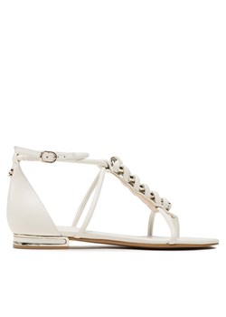 Sandały Guess Cadha FL6CDH LEA21 Biały ze sklepu eobuwie.pl w kategorii Sandały damskie - zdjęcie 181329572