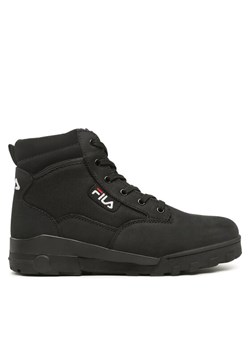 Trapery Fila Grunge II Mid FFM0165.80010 Czarny ze sklepu eobuwie.pl w kategorii Buty zimowe męskie - zdjęcie 181329880
