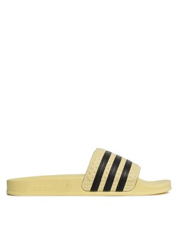 Klapki adidas adilette Slides HP6510 Żółty ze sklepu eobuwie.pl w kategorii Klapki męskie - zdjęcie 181329900