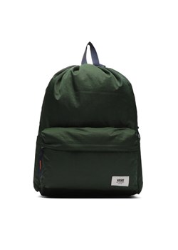 Plecak Vans Old Skool Cinch Backpack VN00082GBD61 Zielony ze sklepu eobuwie.pl w kategorii Plecaki - zdjęcie 181330040