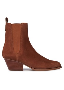 Sztyblety MICHAEL Michael Kors Kinlee Bootie 40F3KNME5S Brązowy - id: 0000303091446 - marki Michael Michael Kors - 181330281 Sztyblety MICHAEL Michael Kors Kinlee Bootie 40F3KNME5S Brązowy ze sklepu eobuwie.pl w kategorii Botki - zdjęcie 181330281