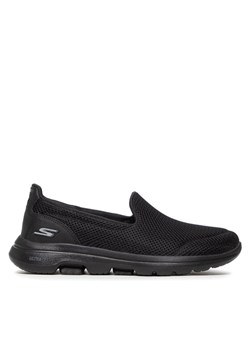 Półbuty Skechers Go Walk 5 15901/BBK Czarny ze sklepu eobuwie.pl w kategorii Buty sportowe damskie - zdjęcie 181330453