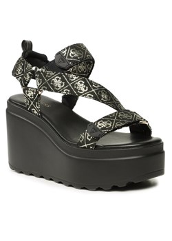 Sandały Guess Ocilia2 FL6O2C FAL04 Czarny ze sklepu eobuwie.pl w kategorii Sandały damskie - zdjęcie 181330564