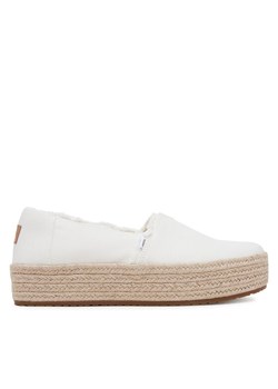Espadryle Toms Valencia 10019795 Biały ze sklepu eobuwie.pl w kategorii Espadryle damskie - zdjęcie 181330743