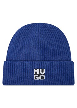 Czapka Hugo Women-X 692 50477679 Niebieski ze sklepu eobuwie.pl w kategorii Czapki zimowe damskie - zdjęcie 181330914