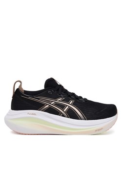 Buty do biegania Asics Gel-Nimbus 27 1012B753 Czarny ze sklepu eobuwie.pl w kategorii Buty sportowe damskie - zdjęcie 181331201