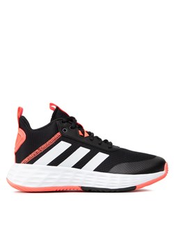 Sneakersy adidas Ownthegame 2.0 K GZ3379 Czarny ze sklepu eobuwie.pl w kategorii Buty sportowe dziecięce - zdjęcie 181331274