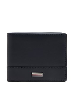 Duży Portfel Męski Tommy Hilfiger Th Corp Mini Cc Wallet AM0AM13244 Granatowy ze sklepu eobuwie.pl w kategorii Portfele męskie - zdjęcie 181331653